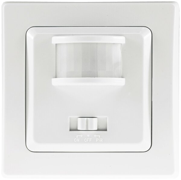 DELPHI Bewegungsmelder 160&deg;, wei&szlig; - LED geeignet,  250V~, Unterputz, 3-Draht