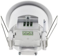 Decken-Einbau-Bewegungsmelder 360&deg; - PIR, LED geeignet, 6m Detektion, wei&szlig;