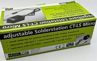 Pr&auml;zisions-L&ouml;tstation "CT-LS Micro" - 230V, 8W, regelbar von 100-425C&deg;