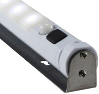 LED Unterbauleuchte mit Bewegungsmelder - Batteriebet., 9 SMD LEDs, 80lm, warmwei&szlig;