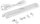 LED Unterbauleuchte "SMD pro" 27cm - 2W, 210lm, 6500k, Licht wei&szlig;