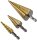 Stufenbohrersatz 3-teilig, 10mm Schaft - 4-12mm / 4-20mm/ 4-32mm