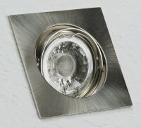 Decken-Einbaustrahler "SE80" chrom-matt -...