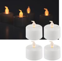 LED Teelichter, 4er Set, Luftzugsensor - zum An- und...