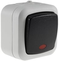 Feuchtraum Kontroll-Schalter, IP44 - 250V~/ 10A, inkl....