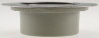 Solar LED Bodenstrahler "CTB-R", rund - &Oslash;xH 12x4cm, IP44, Edelstahl-Front
