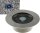 Solar LED Bodenstrahler "CTB-R", rund - &Oslash;xH 12x4cm, IP44, Edelstahl-Front