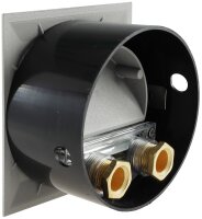 LED Wandeinbauleuchte "WEL Q14" - IP65, 14 LEDs, Aluminium, warmwei&szlig;