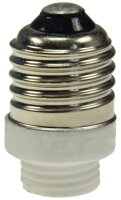 Lampensockel-Adapter, Keramik - E27 auf G9
