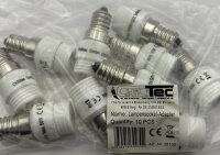 Lampensockel-Adapter, Keramik - E14 auf G9