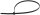 Kabelbinder 370mm x 4,8mm, schwarz - 100er Pack, hohe Zugkraft, UV fest
