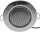 Decken-Einbaulautsprecher "CTE-8W" - Halogen-Look, 8cm &Oslash;, 6cm Einbau, chrom