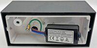 Au&szlig;en-Wandleuchte "CTW-2" - f&uuml;r 2x GU10, IP44, Geh&auml;use schwarz