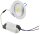 LED-Einbauleuchte "COB-7", 7W, 550lm - 3000K, 75&deg;, &Oslash;109xT47mm, Rahmen wei&szlig;