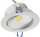 LED-Einbauleuchte "COB-7", 7W, 550lm - 3000K, 75&deg;, &Oslash;109xT47mm, Rahmen wei&szlig;