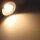 LED-Einbauleuchte "COB-7", 7W, 550lm - 3000K, 75&deg;, &Oslash;109xT47mm, Rahmen wei&szlig;