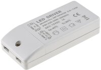 LED-Trafo "CT-12E-V2", 0,5-12W eckig - Ein...