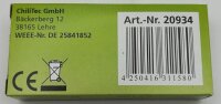 LED-Trafo "CT-12E-V2", 0,5-12W eckig - Ein 220-240V, Aus 12V= Konstantspannung