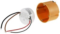 LED-Trafo "CT-12E-V2R", 0,5-12W rund - Ein...