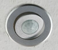 Decken-Einbau-Bewegungsmelder 360&deg; Alu - PIR Sensor,...