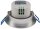 Decken-Einbau-Bewegungsmelder 360&deg; Alu - PIR Sensor, 6m, schwenkbar, silber