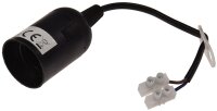 E27-Fassung mit 15cm Kabel + Aufh&auml;nger -...