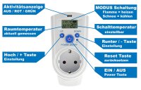 Steckdosen-Thermostat "ST-35 digi" - max. 3500W, 5-30&deg;C, EIN/AUS/AUTO, 230V