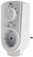 Steckdosen-Thermostat "ST-35 ana" - max. 3500W, 5-30&deg;C, AUS/AUTO, 230V
