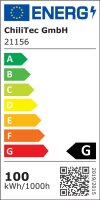 LED-Stripe "Ultra-Bright" 230V, 10m - 600 Lumen/Meter, warmwei&szlig;