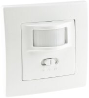 Unterputz PIR-Bewegungsmelder 160&deg; - LED geeignet,...