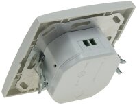 Unterputz PIR-Bewegungsmelder 160&deg; - LED geeignet, 2-Draht Technik, wei&szlig;