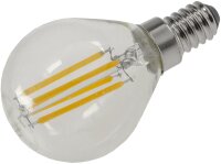 LED Tropfenlampe E14 "Filament T4" - 3000k,...