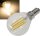 LED Tropfenlampe E14 "Filament T4" - 3000k, 500lm, 230V/4W, warmwei&szlig;
