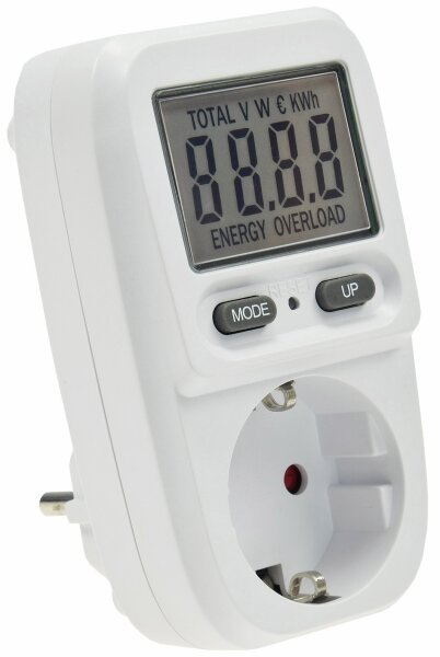 Energiekosten-Messger&auml;t "CTM-807" - LC-Display, Messung bis zu 3600W