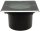Bodenleuchte "BEL GX53 Q", 4eckig - 12x12x7cm, IP65, GX53 Fassung