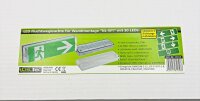 LED Fluchtwegleuchte "NL-W1" 30 LEDs - Erkennungsw. 25m,Wandmontage, IP65