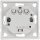 Bewegungsmelder Unterputz HF 160&deg; - LED geeignet, 3-Draht Technik, wei&szlig;
