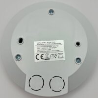 Decken-Bewegungsmelder "CBM-Flat" 360&deg; - LED geeignet, 6m Detektion, 2000W, wei&szlig;