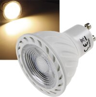 LED Strahler GU10 "H60 COB Dimmbar" - 3000k,...