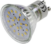 LED Strahler GU10 "H40 SMD" - 120&deg;, 3000k,...