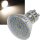 LED Strahler GU10 "H55 SMD" - 120&deg;, 4000k, 460lm, 230V/4W, neutralwei&szlig;