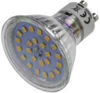 LED Strahler GU10 "H55 SMD" - 120&deg;, 3000k,...