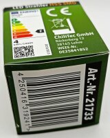 LED Strahler GU10 "H55 SMD" - 120&deg;, 3000k, 444lm, 230V/4W, warmwei&szlig;