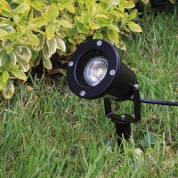 Gartenleuchte "CT-GS10", schwarz - 230V, 1,5m...