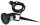 Gartenleuchte "CT-GS10", schwarz - 230V, 1,5m Kabel+Erdspie&szlig;, GU10 Fassung