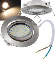LED-Einbauleuchte "Flat-26" warmwei&szlig; -...