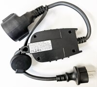 Zwischenstecker mit D&auml;mmerungsschalter - und Zeitvorwahl (1- 9 Std.) &uuml;ber Display