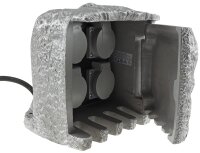 Gartensteckdose "Stone", 4-fach - 250V/16A,...