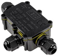 Kabelverbinderbox, 3 Anschl&uuml;sse,450V/24V - IP68,...