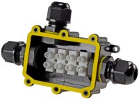Kabelverbinderbox, 3 Anschl&uuml;sse,450V/24V - IP68,...